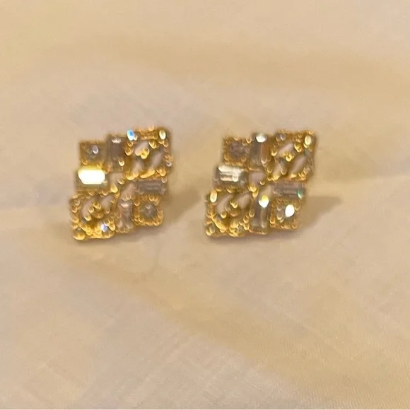 1928 retro design earrings - Picture 2 of 3
